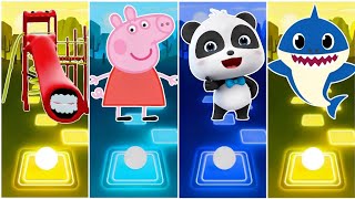 Extra Slides 🆚 Peppa Pig 🆚 Baby Bus 🆚 BabyShark 🎶 TilesHop 🎶 Who Will Best ?