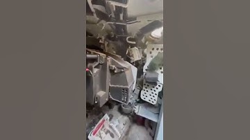 Israeli Merkava Tank Unique Commander Seat