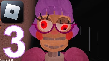 Roblox: Gameplay Walkthrough Part 3 - Escape Miss Ani-Trons (IOS,Android) No commentary