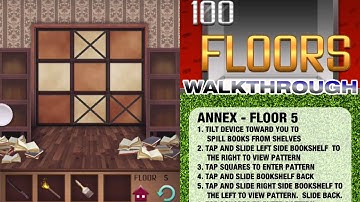 100 Floors Walkthrough | Annex Floor 5 Walkthrough | 100 Floors Annex Level 5