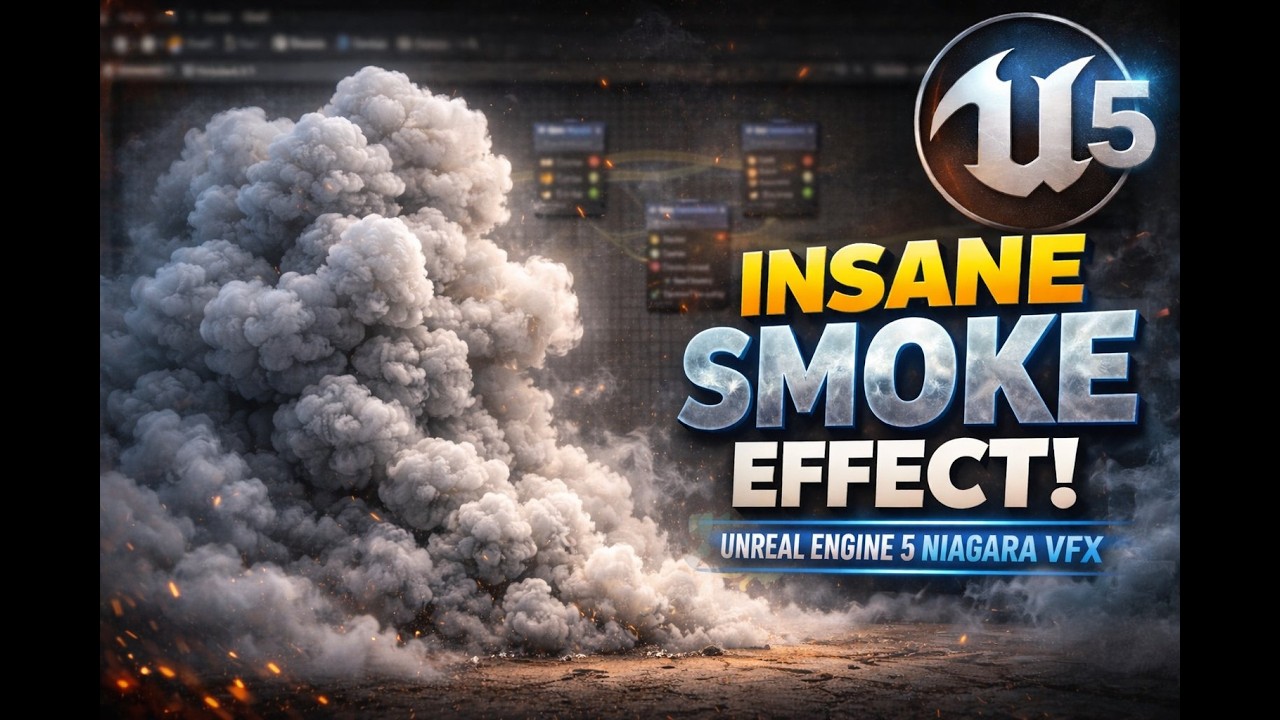 How To Create Smoke İn UE5 (No Needed Texture) - YouTube