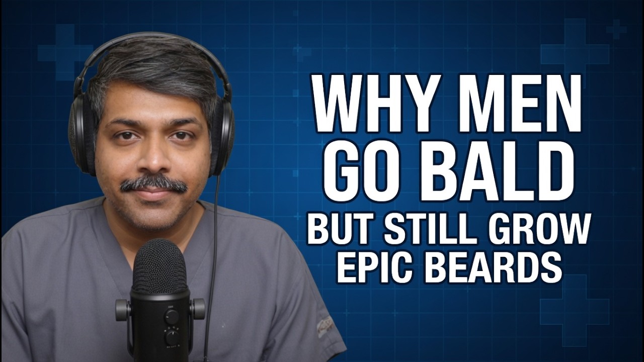 Why Do Manly Men Go Bald But Grow Epic Beards? (Testosterone Explained)
