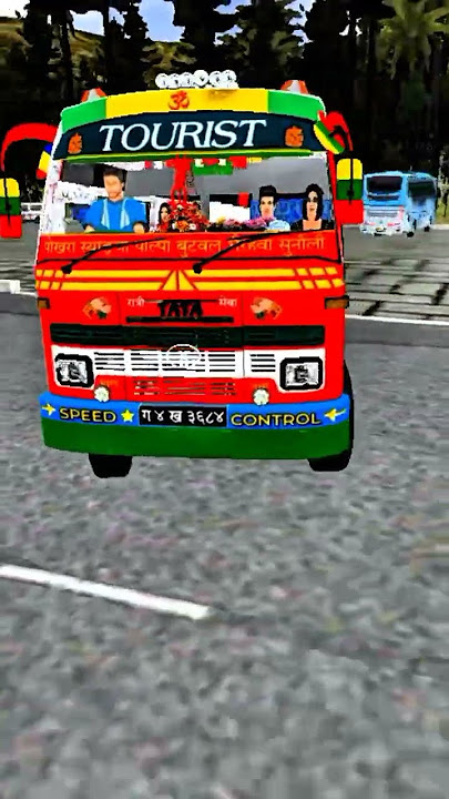 Nepali Bus mod ❤️ #bussimulatorindonesia #annapurnamods #bussid #lifeisbutadream #bussidmod #sbgmod