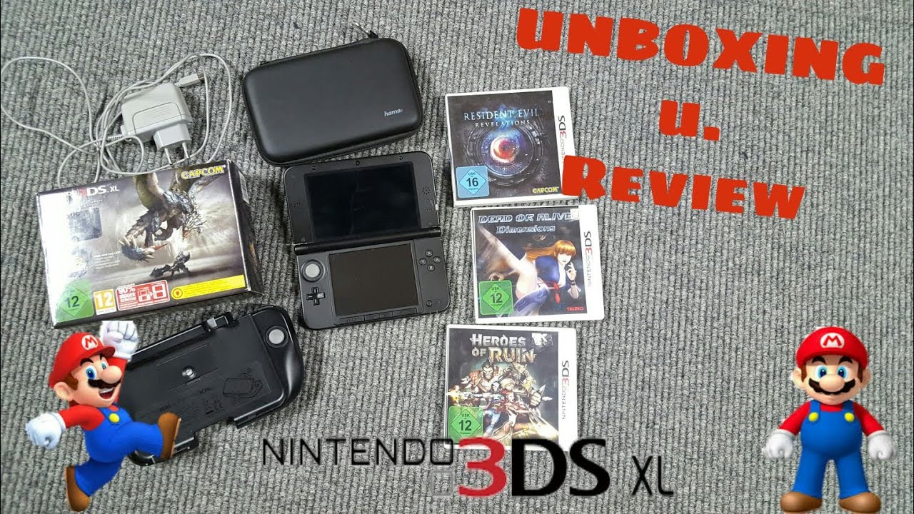Nintendo 3Ds XL Unboxing (Deutsch/German) YouTube