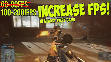 Battlefield 4: Dramatically increase performance / FPS with any setup (All games)