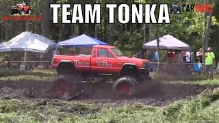 Perkins SUMMER SLING Mud Bog - TEAM TONKA Mega Truck Mudding