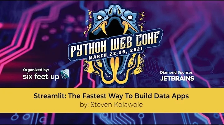 "Streamlit: The Fastest Way To Build Data Apps" by...