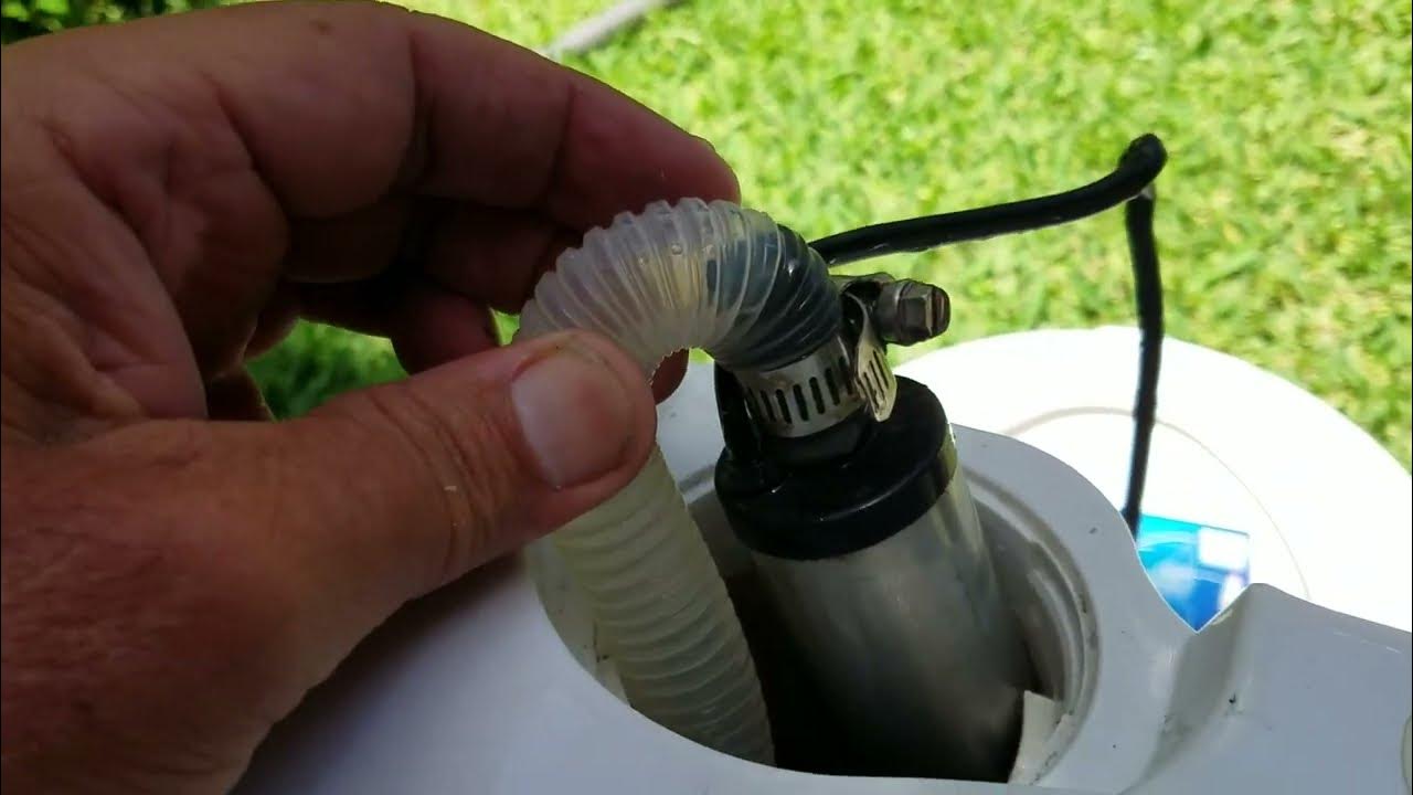 Thetford porta potty not pumping water YouTube