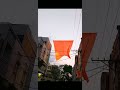 Biggest Hindu Flag in Hanuman Jayanthi #hanumanjayanti #hanuman