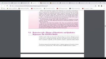 Dummy Variable Regression Models (Part-3) Textbook: Basic Econometrics 5th Ed; Damodar N. Gujarati
