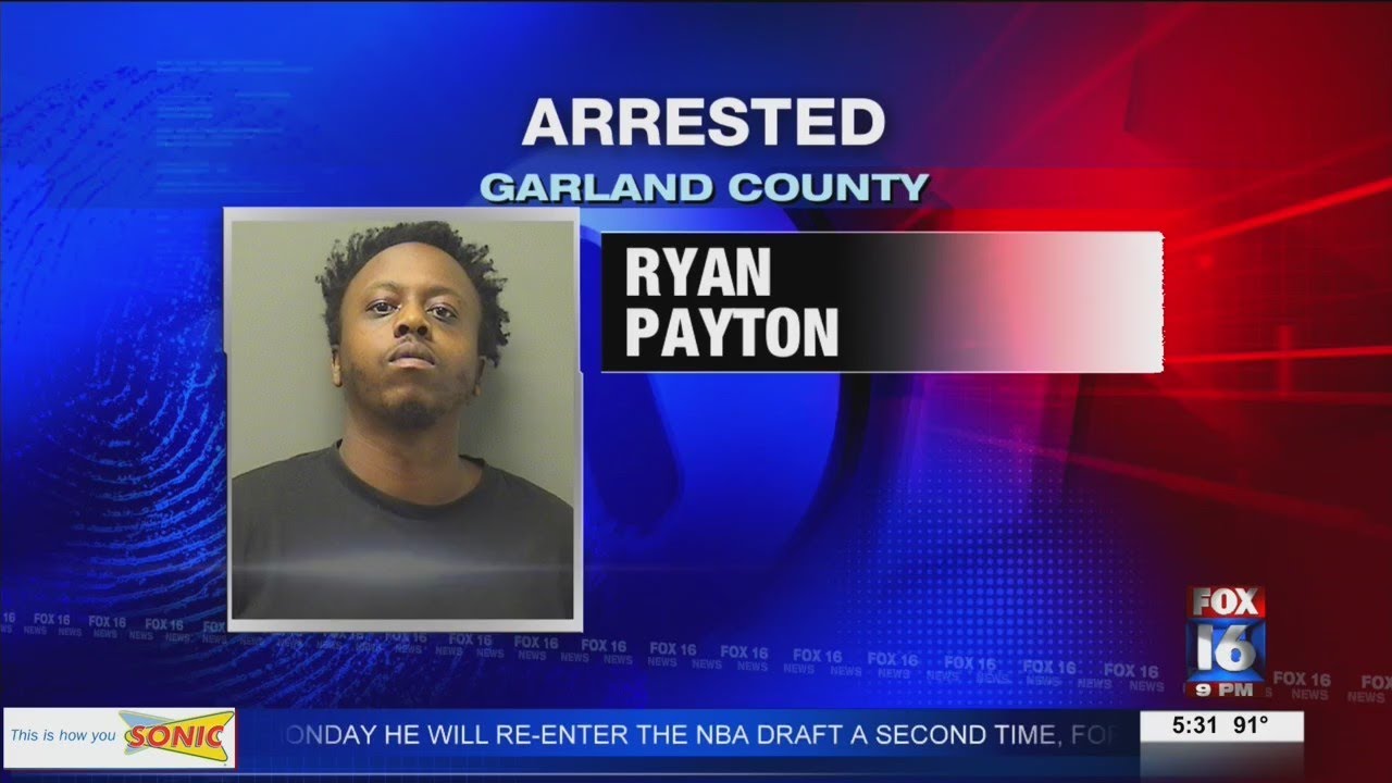 Hot Springs man arrested in connection to Saturday night shooting - YouTube