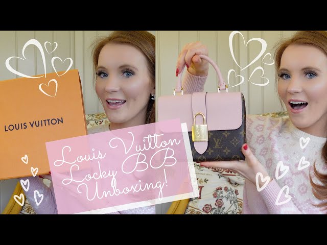 Louis Vuitton Locky BB Rose Poudre Unboxing and Discussion ~ The Bubble  Diaries 
