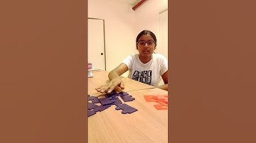 Formation of Ionic Compounds Using Jigsaw Puzzles: Part 3| By student |  #youtubeshorts #chemistry