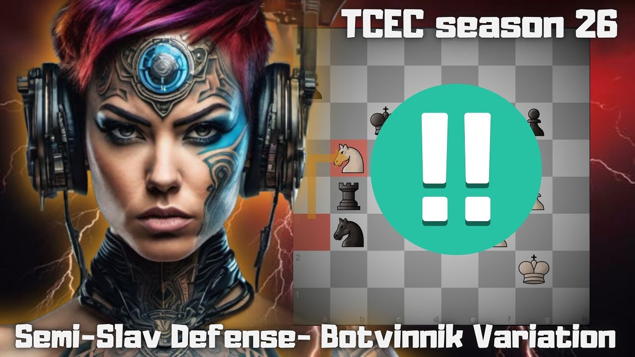 What a Move   Leela C Zero vs Stoofvlees   TCEC Season 26   Semi Slav Defense Botvinnik Variation