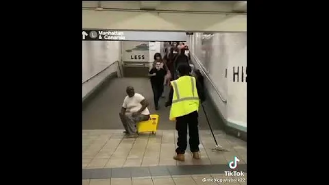 Homeless Man 💩 In A Bucket