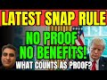 New SNAP Rule: You MUST Prove Job Search or Lose Food Stamps Benefits