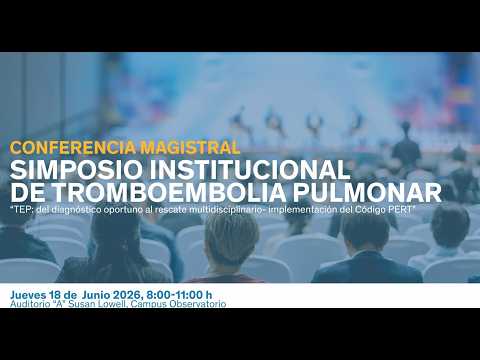 SIMPOSIO DE TROMBOEMBOLIA PULMONAR PT. 5