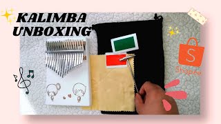 KALIMBA AND ACCESSORIES UNBOXING  ♡ | 11. 11 SHOPEE SALE 2020 |  BIRTHDAY GIFT
