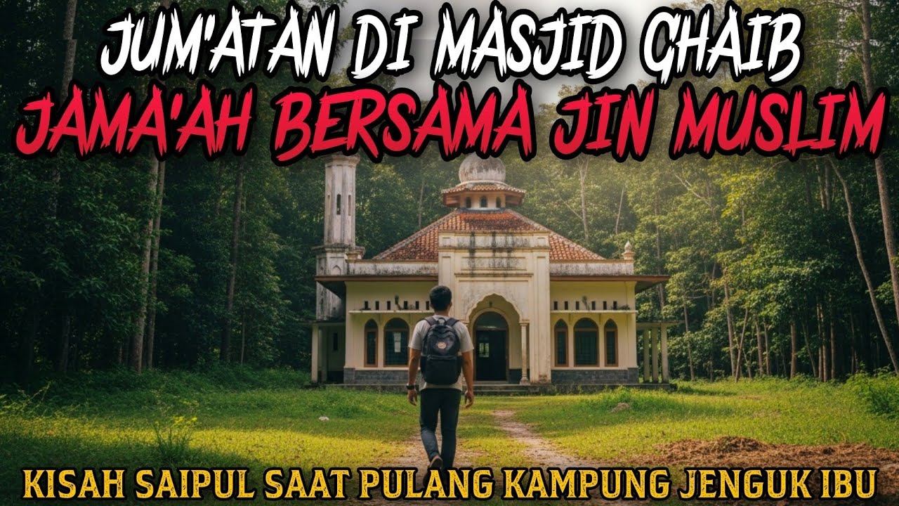TAK SADAR JUM'ATAN DI MASJID GHAIB BARENG JIN MUSLIM - cerita mistis - cerita misteri