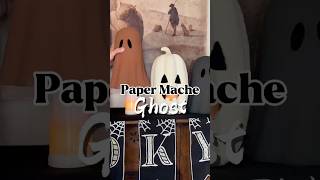 Paper Mache Ghosts. Under $10 At Walmart #seasonaldecor  #halloween  #halloweendecor #walmart