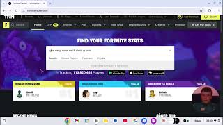 checking ur stats on fn tracker and outting tyem in comments just gimme ur name on fn