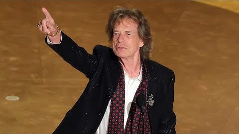Surprise Oscars Moment: Mick Jagger Replaces Bob Dylan to Present Best Original Song!