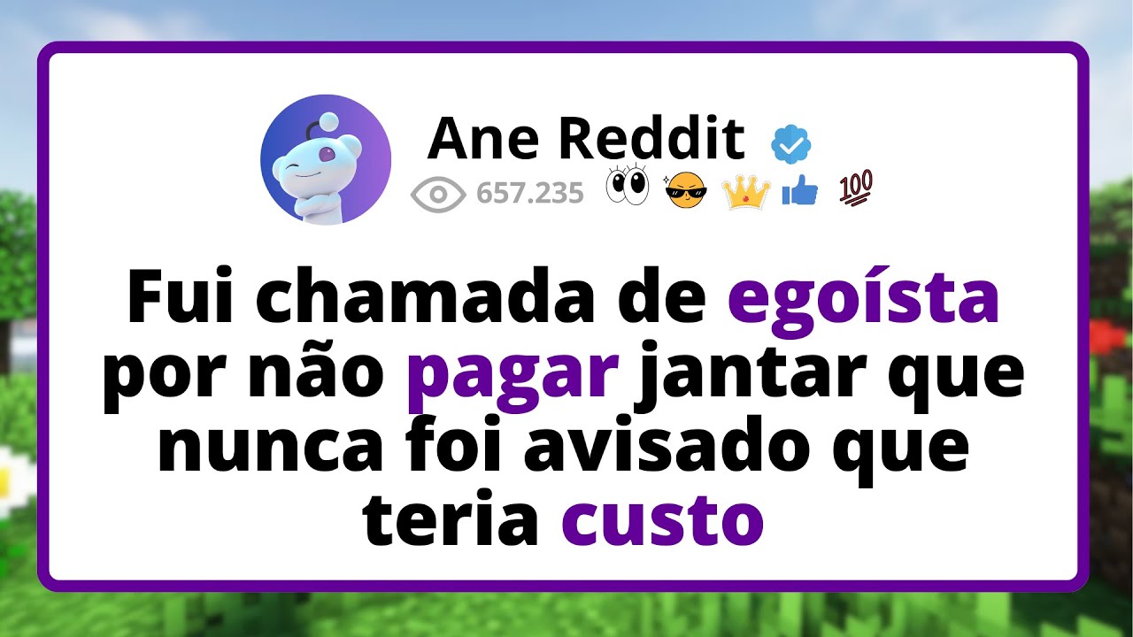 Fui chamada de EGOÍSTA por não pagar JANTAR que nunca foi avisado que teria custo.