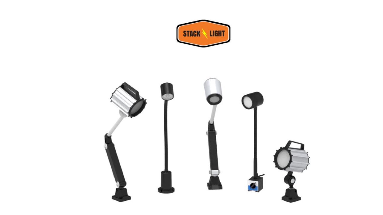 LED Machine Work Lights and Machine Lights YouTube