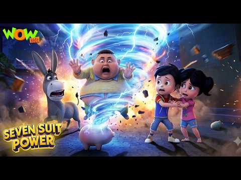 Gintu ki shakti se darr gaye sab | Seven Suit Powers | Wow Kidz