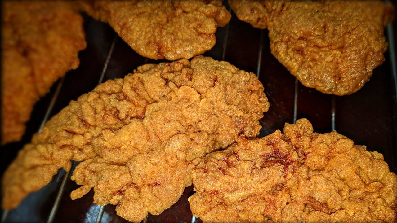 🔴 طريقة عمل البانيه بدون بيض ولبن بخلطة وطعم المحلات المشهورة