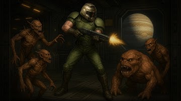 GZDoom. Project Brutality (Staging) and Project Malice with TNT: Evilution. Episode1. 1440p. 60fps.