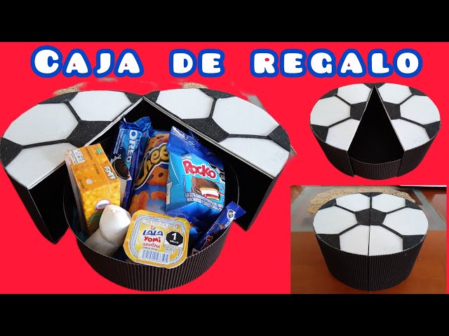 Caja de regalo balon de futbol soccer, Soccer Ball Gift Box 