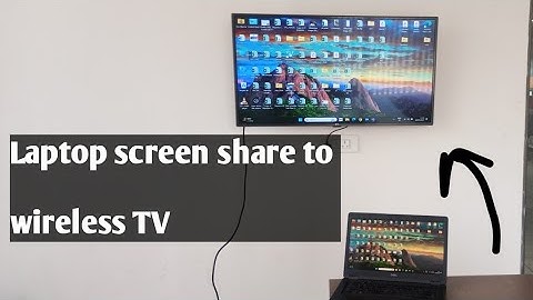 Howo to share laptop screen to  TV || Tv se laptop ki screen kaise share kare