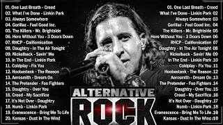 Linkin Park, Creed, Metallica, Nickelback, Green Day, Coldplay💕Alternative Rock Greatest Hits 2000s