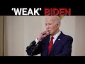 Biden’s supporters abandon ‘weak’ president