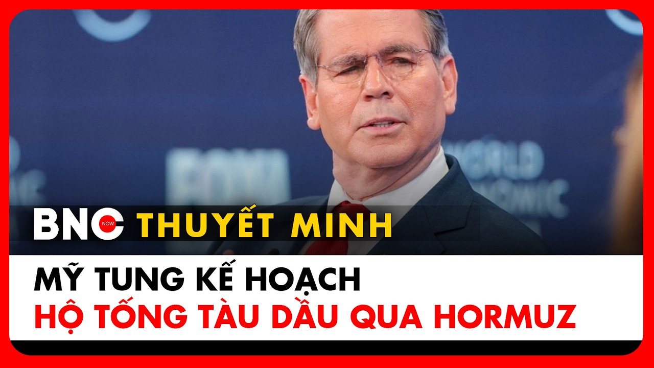 Thuyết minh: Bộ trưởng Scott Bessent trình kế hoạch tài chính đối phó Iran  | BNC Now