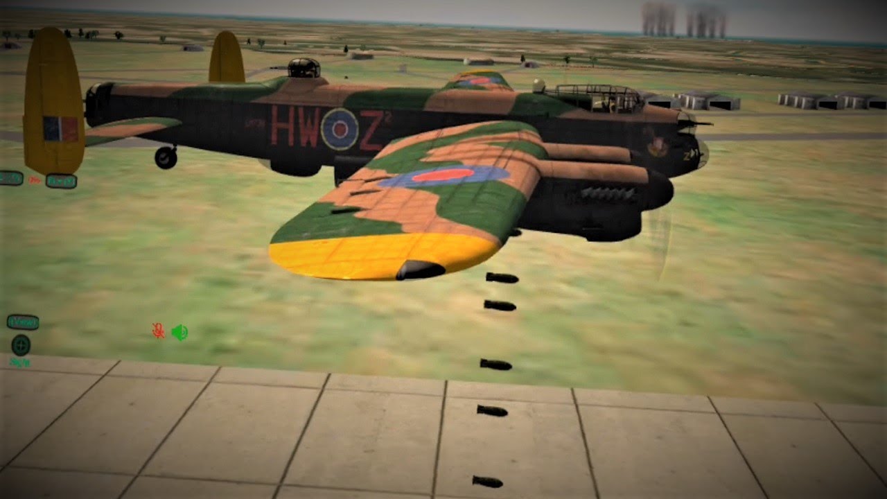 Gunship Sequel WW2 VR Lancaster Bombing Run on German Airfield