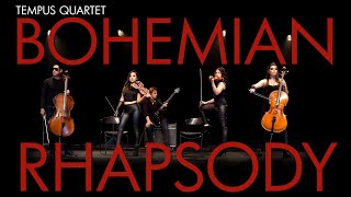 Video thumbnail of "QUEEN BOHEMIAN RHAPSODY -  Freddie Mercury Tribute Violin - Cello Cover"