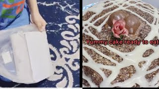 Chocolate walnut Cake Recipe || Amazon se Kia aya || Ramadan special vlog 2022
