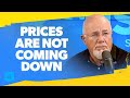 Why House Prices Are Not Coming Down