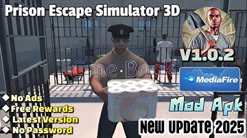 Prison Escape Simulator 3D | v1.0.2 | Mod Apk | No Ads Free Rewards | Gameplay
