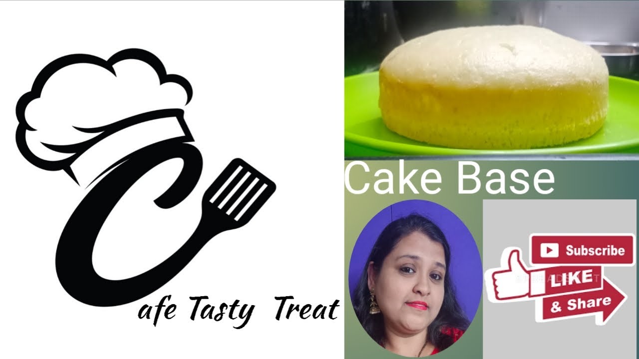 Cake Base With Premix Powder, Cafe Tasty Treat, Recipe of cake base How ...