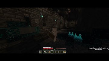 My first ever Warden encounter - Minecraft 1.19 Experimental Snapshot