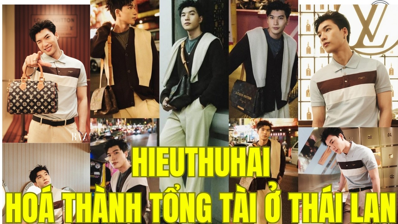 HIEUTHUHAI HOÁ THÀNH TỔNG TÀI Ở THÁI LAN | người nổi tiếng