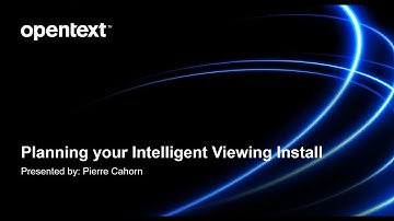 Planning Your Intelligent Viewing Installation