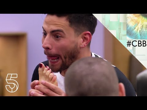 Andrew sucks Rachel's toe | Day 11 | Celebrity Big Brother 2018