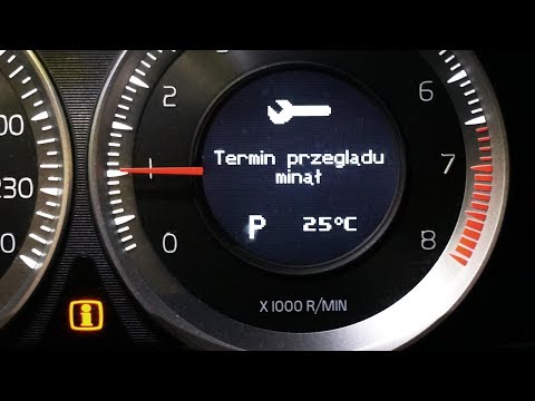 Volvo service reminder reset (V60 S60 XC60 V70 XC70 S80)