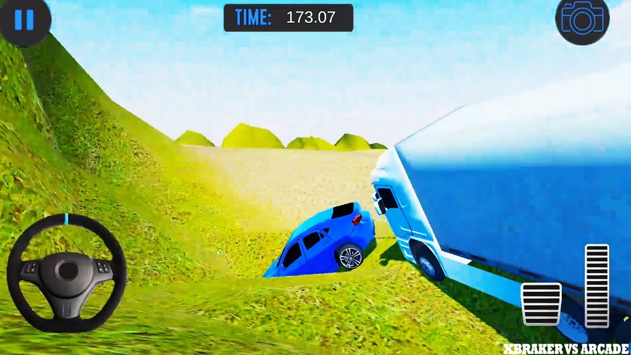 Offroad Car Driving Simulator: Chained Car Towing Truck - Car Towing Game 2019 by XBRAKER