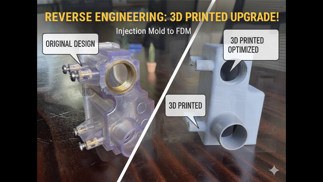 Optimizing Reverse Engineering for 3D Printing Success - YouTube