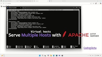 Serve Multiple Hosts with Apache HTTP Server